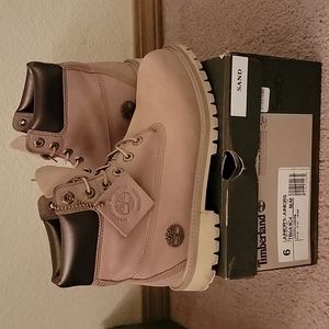 6Y Sand 6" Timberland Boots